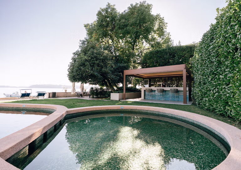 il pool bar Hotel Monte Baldo e Villa Acquarone
