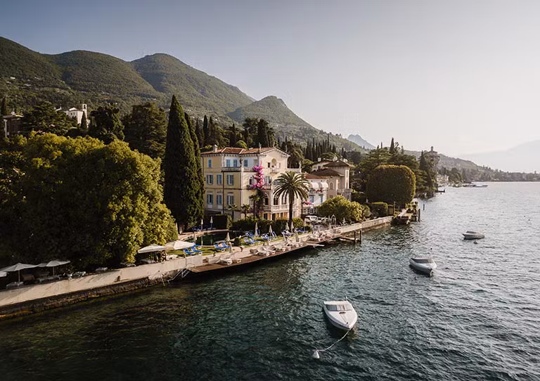 Hotel con pontile esclusivo sul Lago di Garda